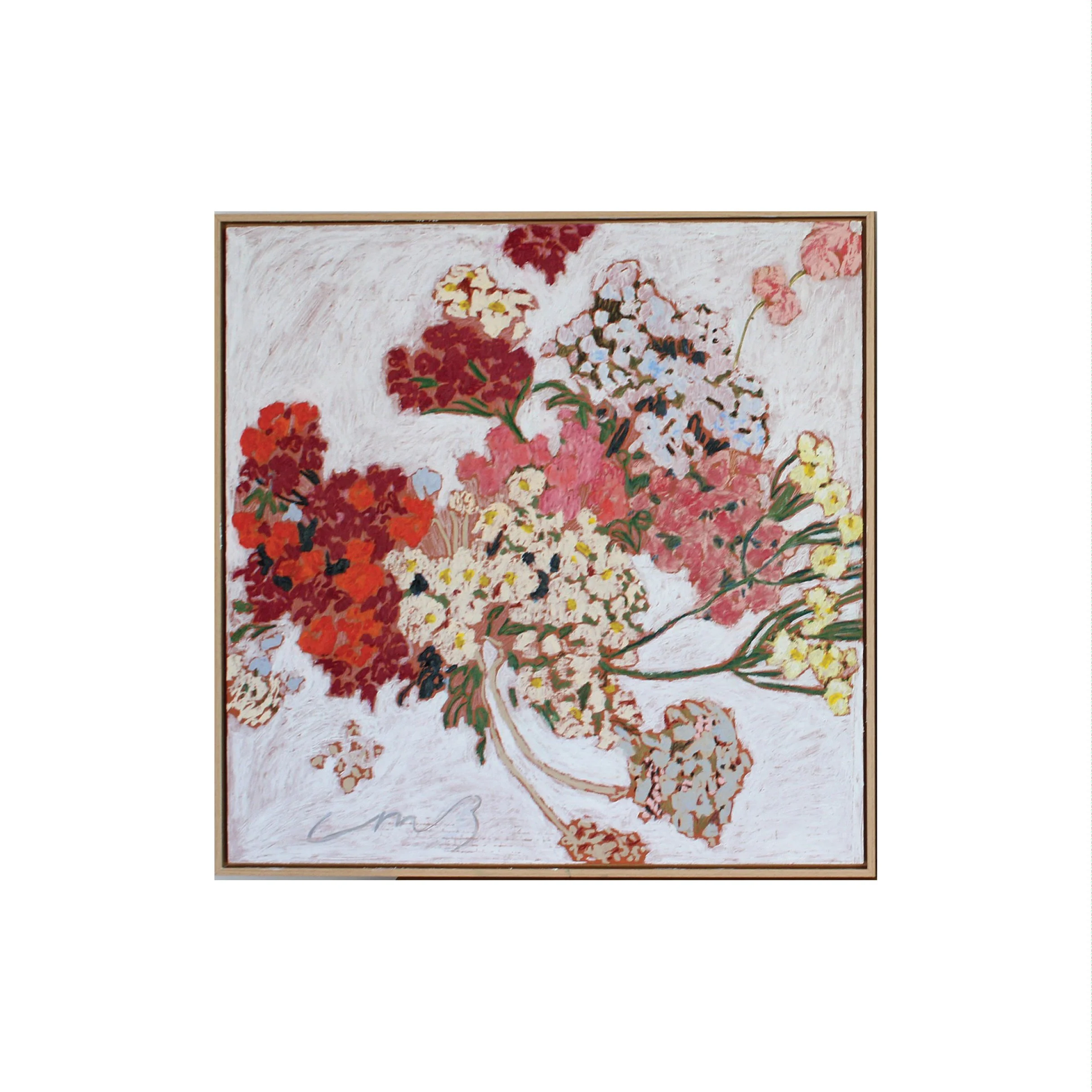 SUMMER YARROW NO.2, 30 X 30"