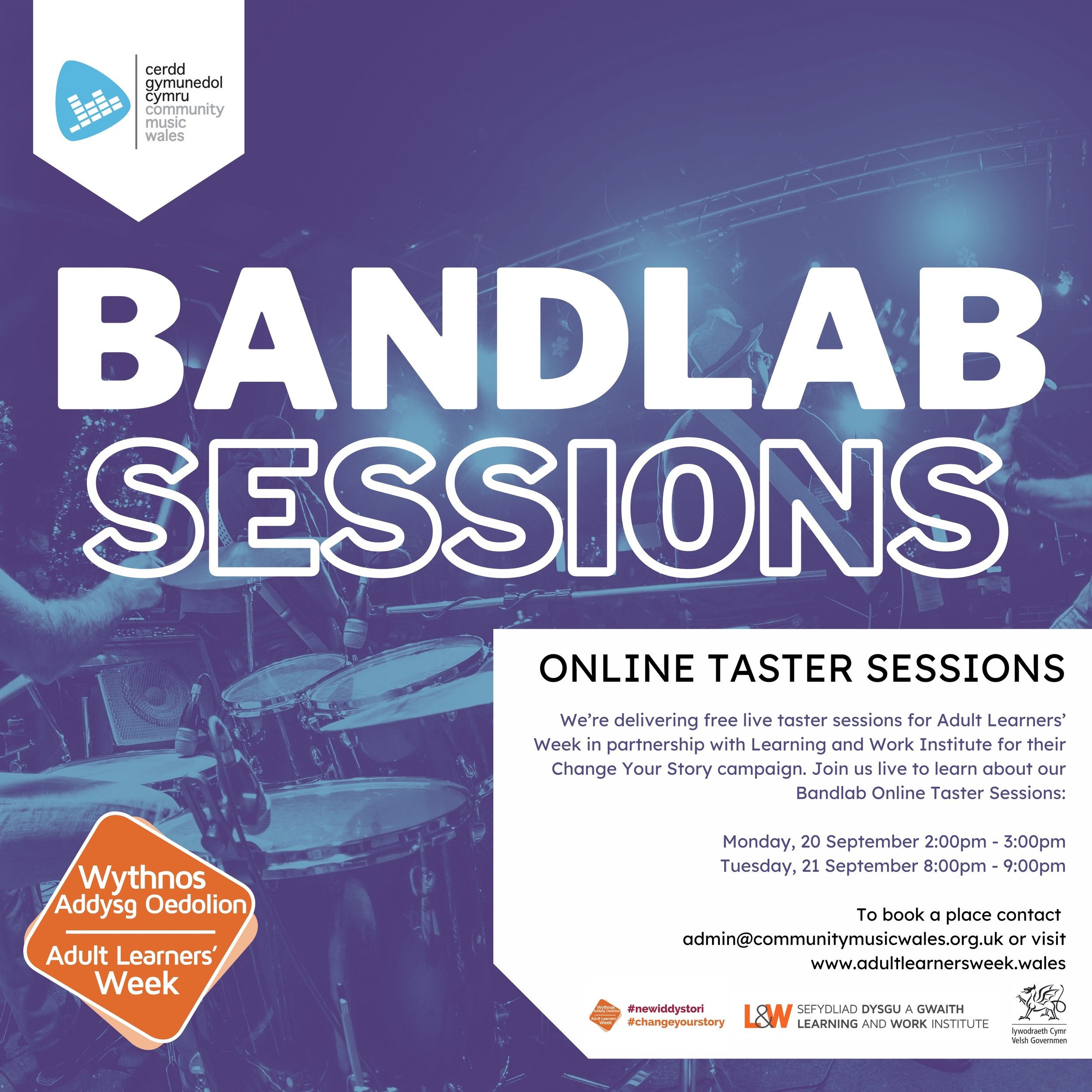 Free Online Bandlab Taster Sessions — Community Music Wales