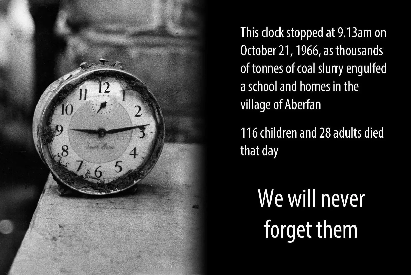 Remembering Aberfan 60 years on. We will never forget them❤️

Cofio Aberfan 60 mlynedd yn ddiweddarach. Ni fyddwn byth yn eu hanghofio❤️

#cofiwchaberfan