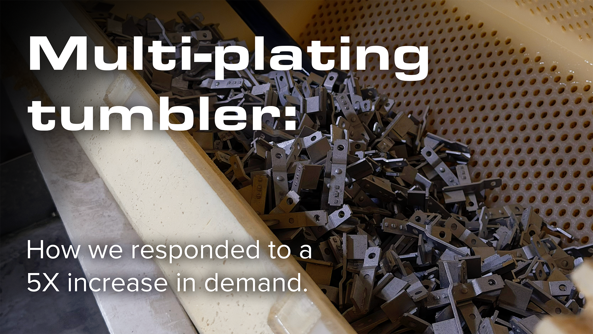 Multi-plating Tumbler