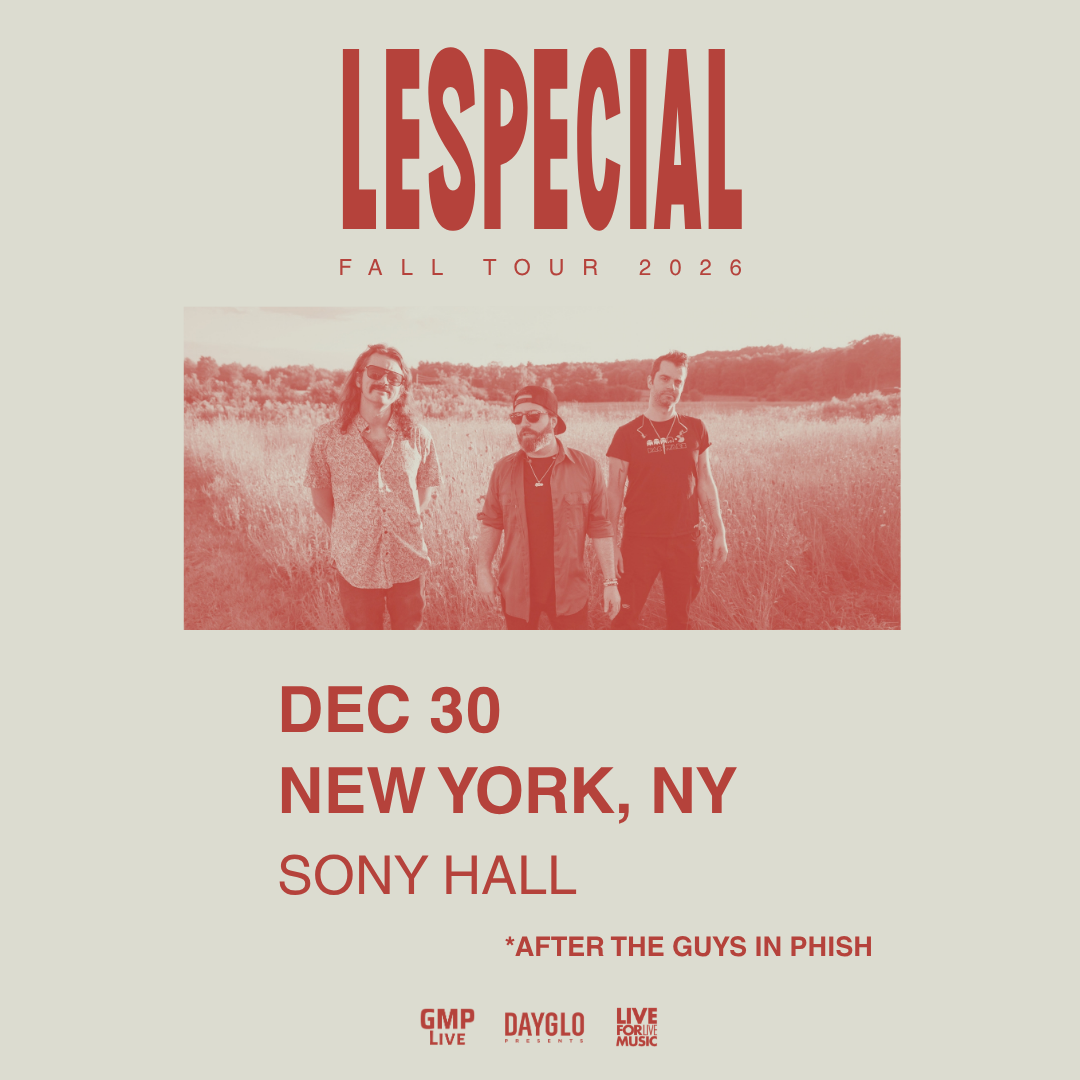 Lespecial Phish After Party at Sony Hall, Thursday, December 30th