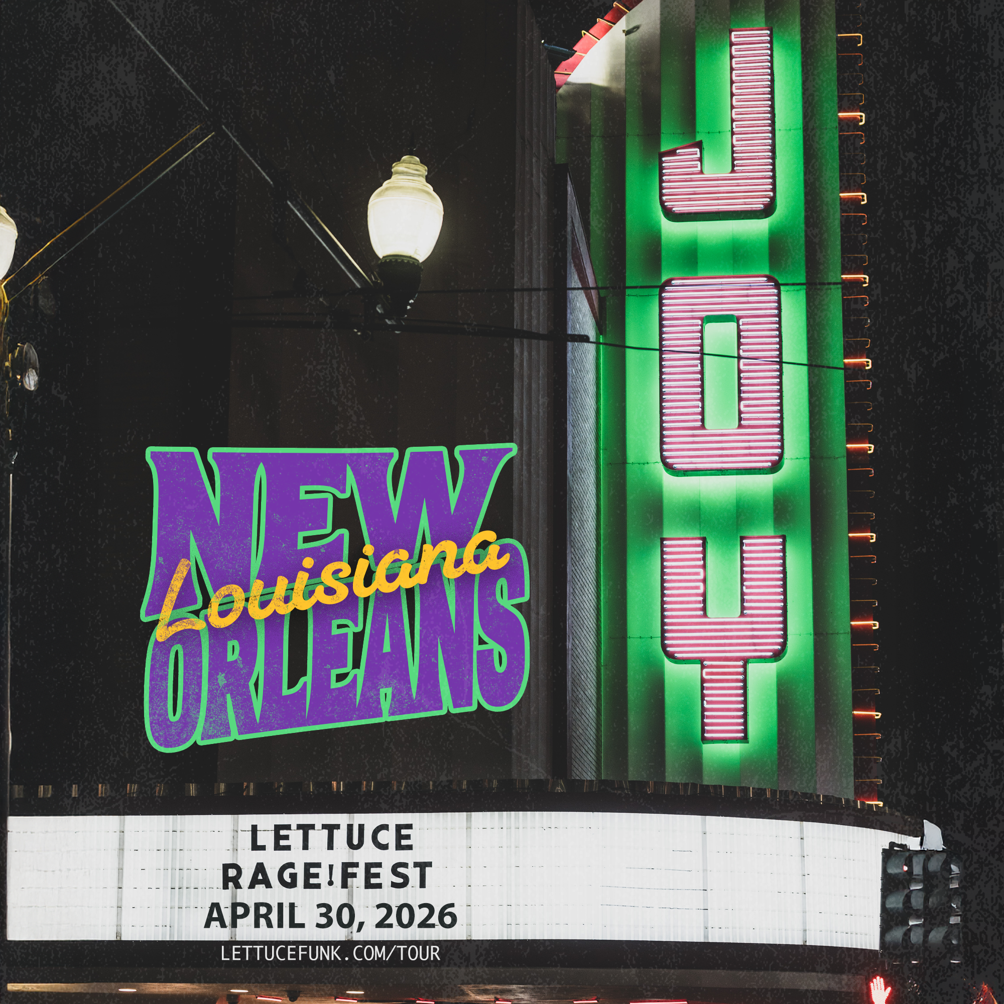 Lettuce: RAGE!FEST at The Joy Theater, April 30, 2026