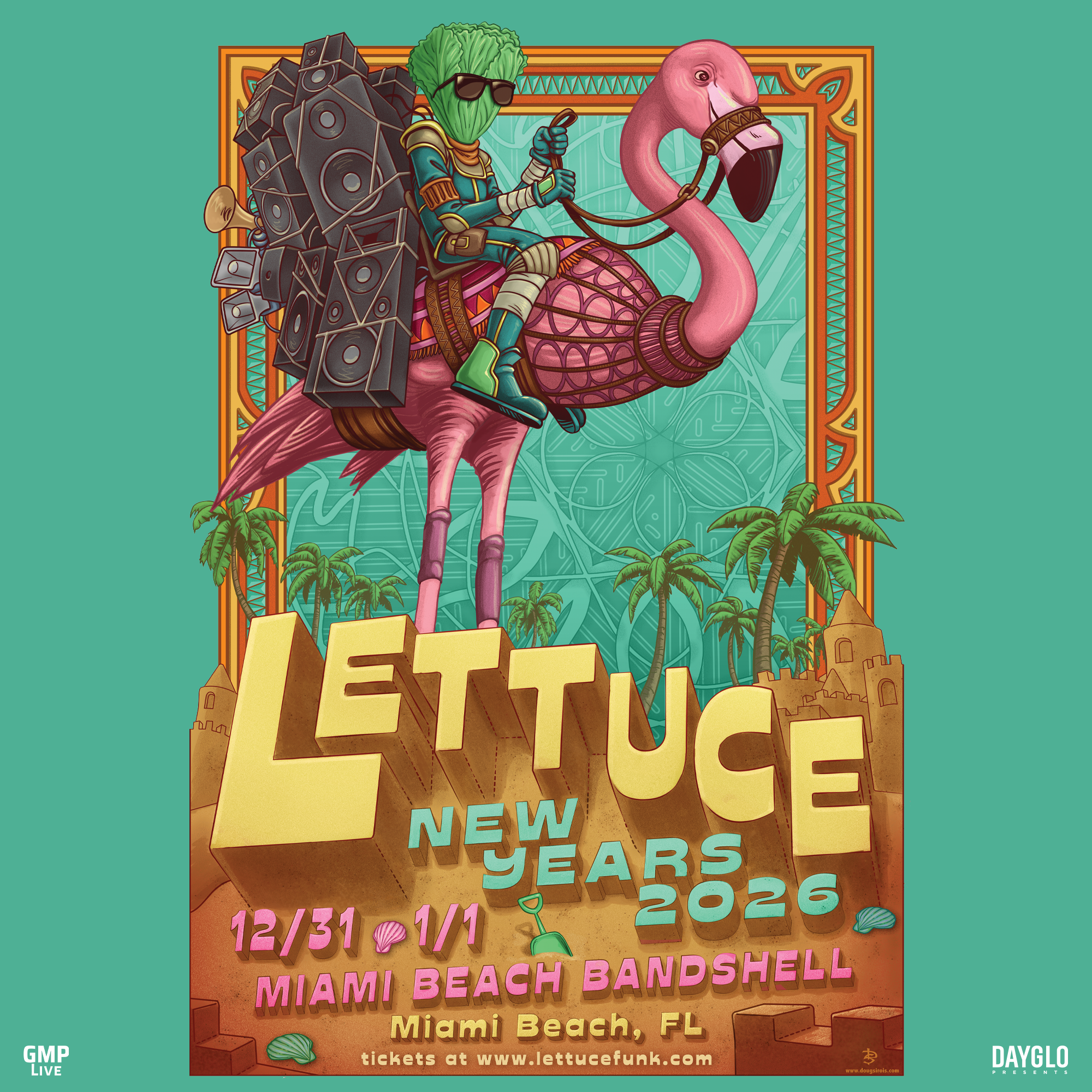 Lettuce - New Years 2026 at Miami Beach Bandshell