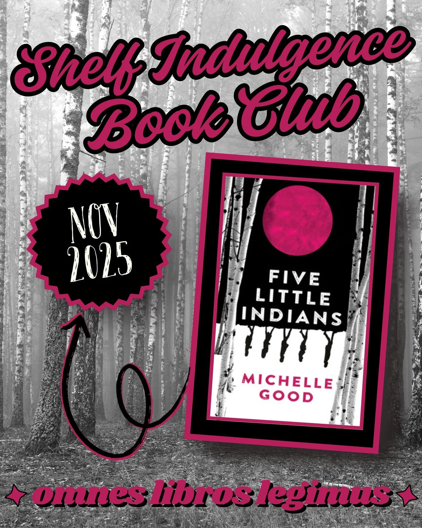 Our November book selection will be Five Little Indians by Michelle Good! Find a copy in your preferred format and join the club to read with us: https://tinyurl.com/FableSIBC
#livelittleindians #michellegood 
#readallthebooks #omneslibroslegimus #w