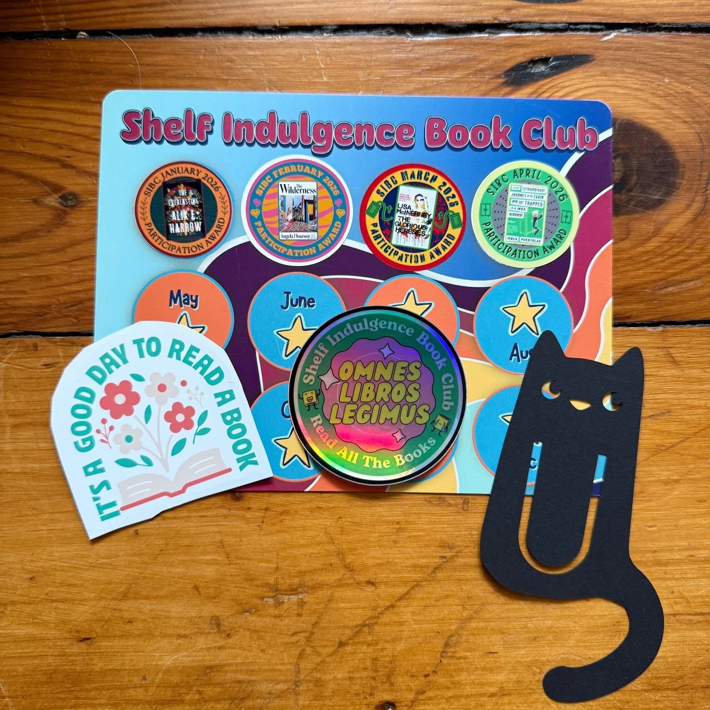 The April installment of the SIBC Sticker Club should have arrived for everyone at this point, so here it is! 

If you missed the announcement, don&rsquo;t worry! You can still join mid-year and get all the previous stickers (plus the postcard).

htt
