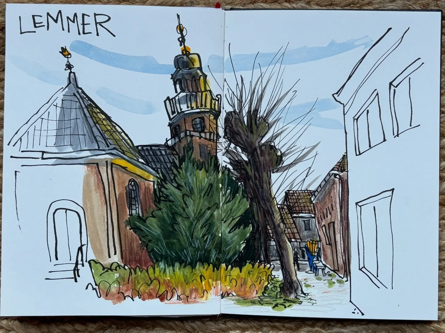 This week I am staying in Friesland, in the north of the Netherlands, for a work retreat. I am working on designing a course based on my book Life Is Better When You Draw (it). It&rsquo;s been an idea for a very long time, and now I can finally dive 
