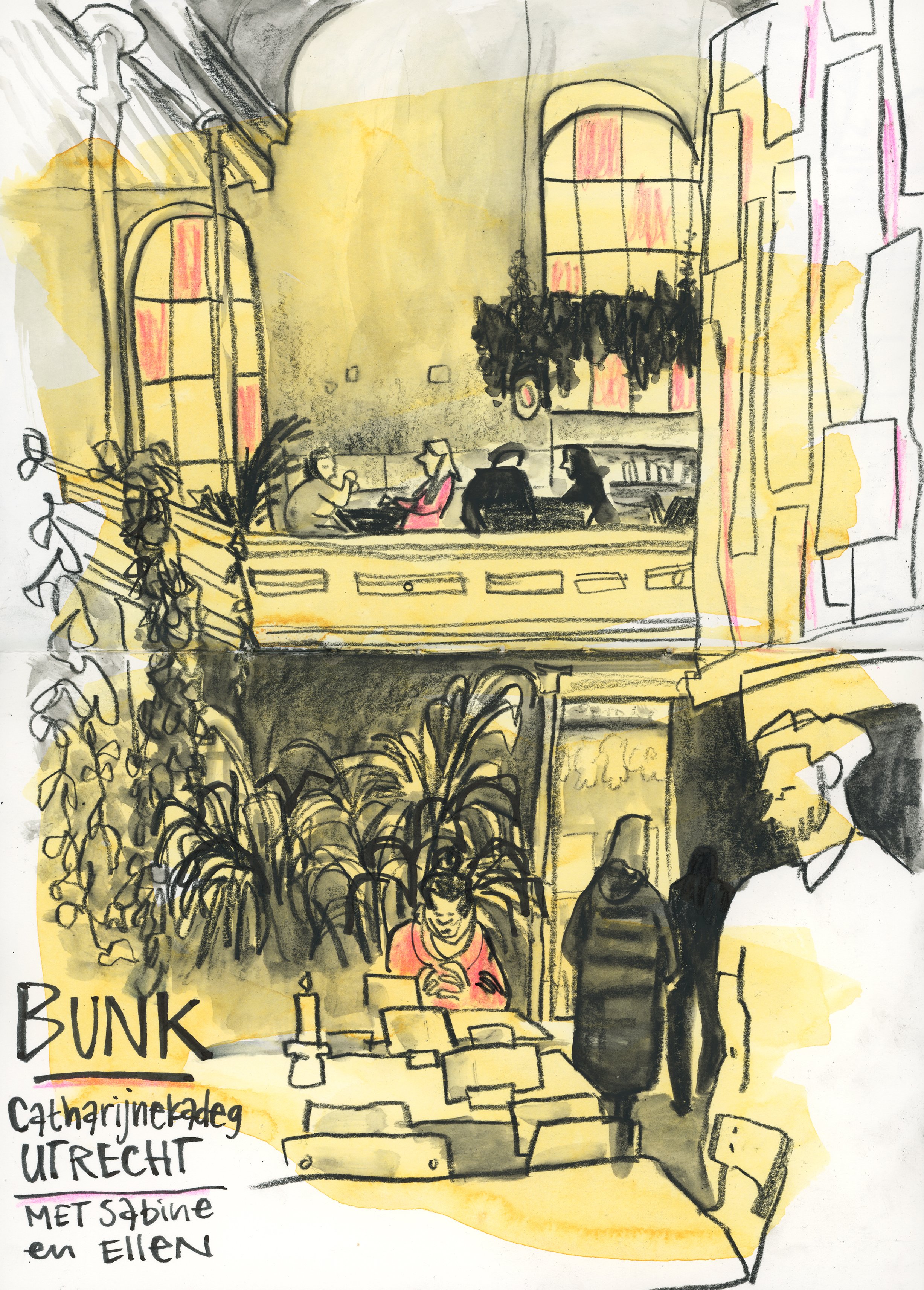 Sketchbook Pages From Daily Life