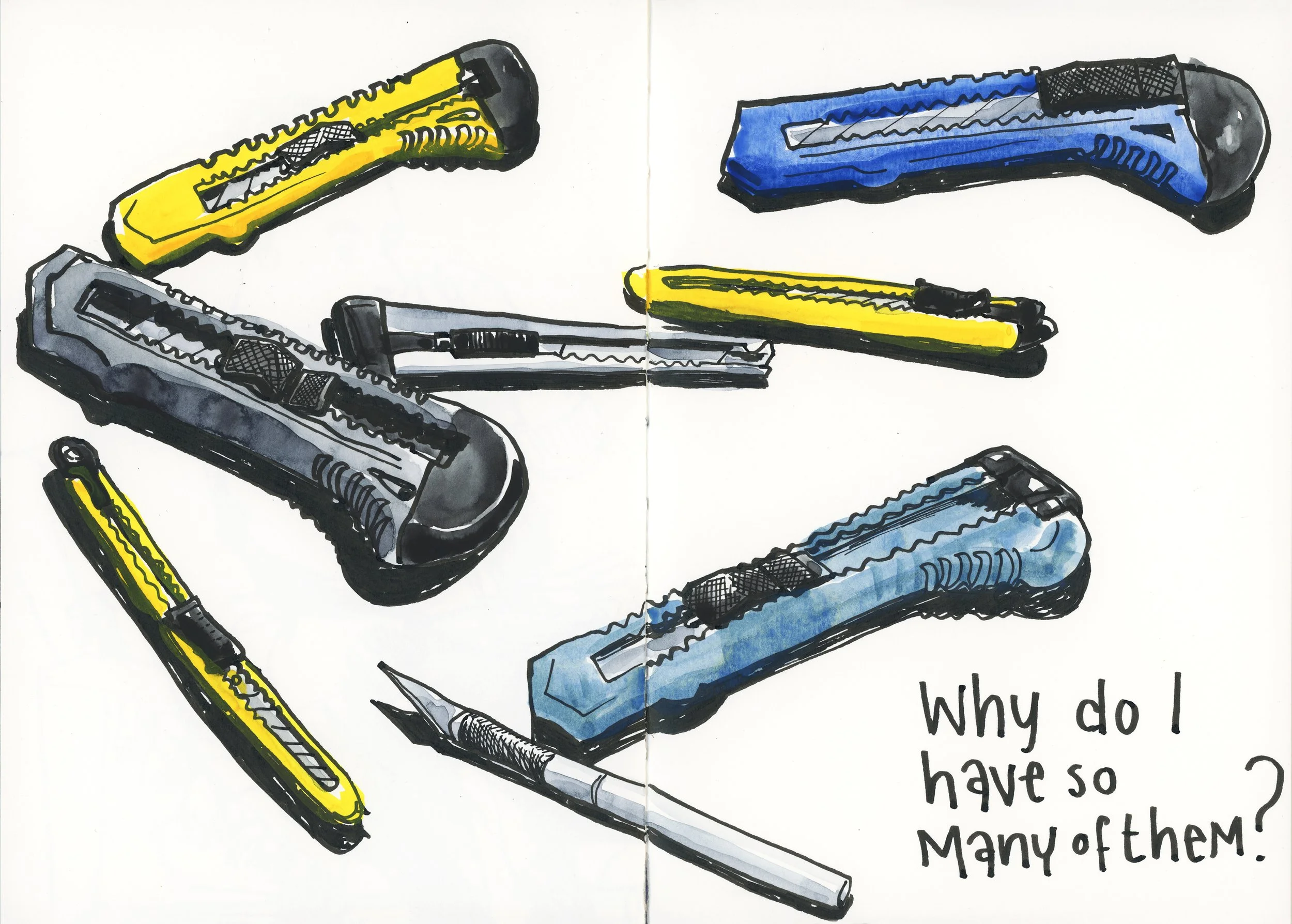 Sketchbook Ideas: What to Draw Around You