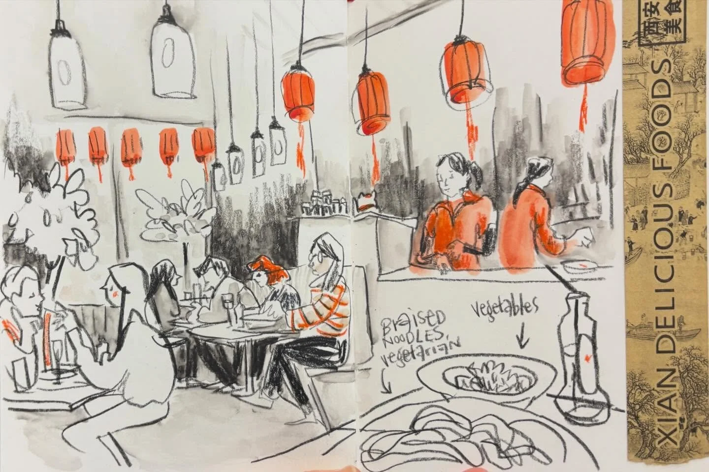 On the road again today! To The Hague, this time. For the graduation of my friend @gertrudesteenbeek at @vensteracademy (ran by my friend @ellenvesters ) 
A bunch of seriously great illustrators graduated and it was great to be there. 
I didn&rsquo;t