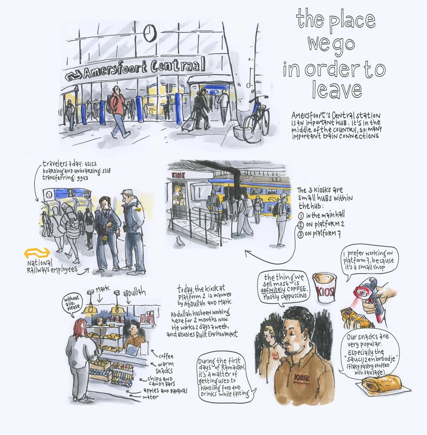 Today, the online course Visual Storytelling through Drawing by @ritasabler wrapped up. 

It was so great to take this class, I learned a lot from Rita and my classmates. 

After weeks of fun field projects and in-class exercises, we all worked on ou