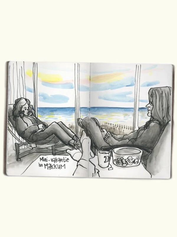 Sketching Life as It Happens