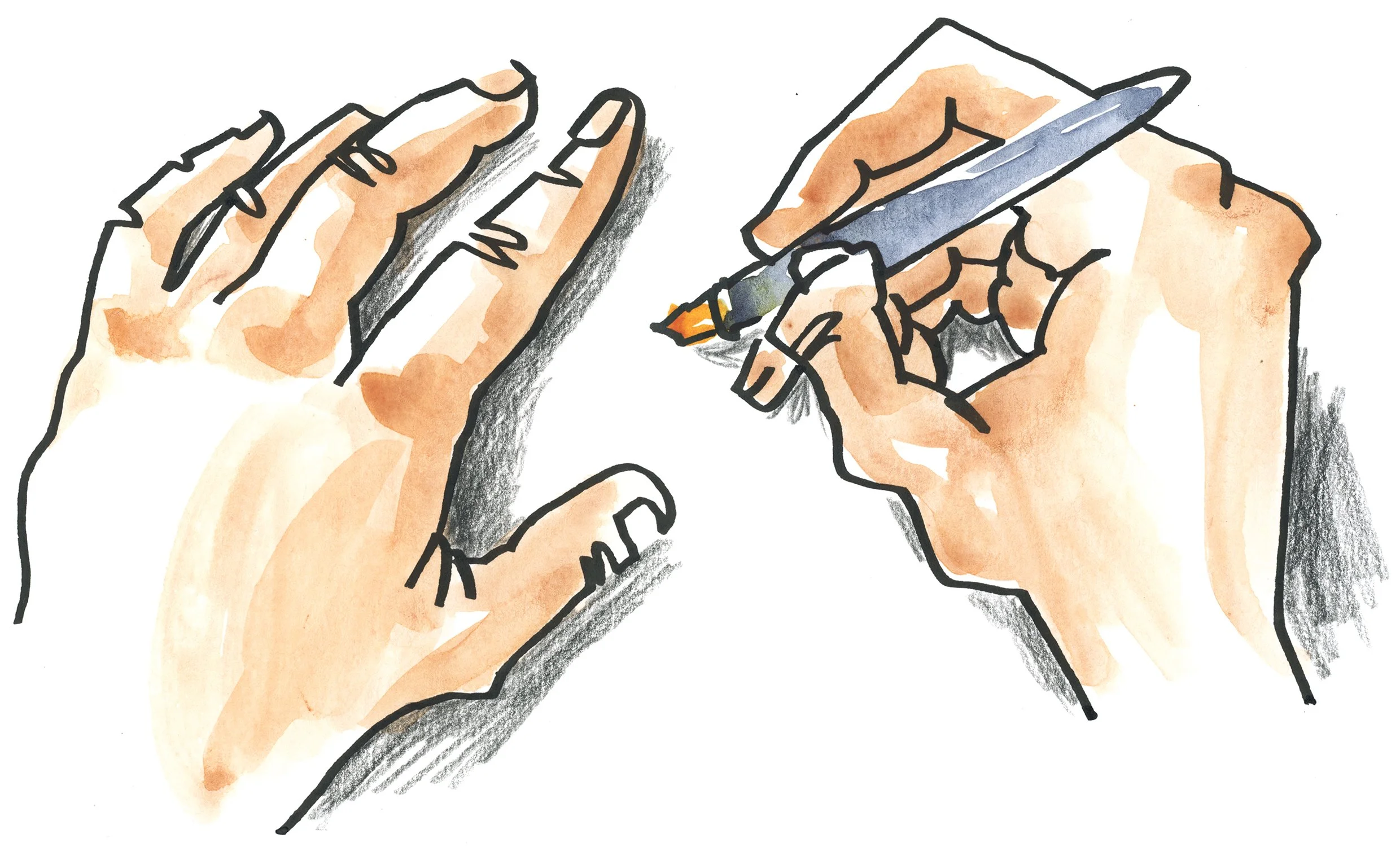 Sketch tips for your summer trip