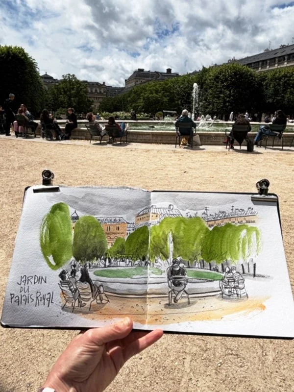How I Sketch Overwhelming Scenes (Step by Step)