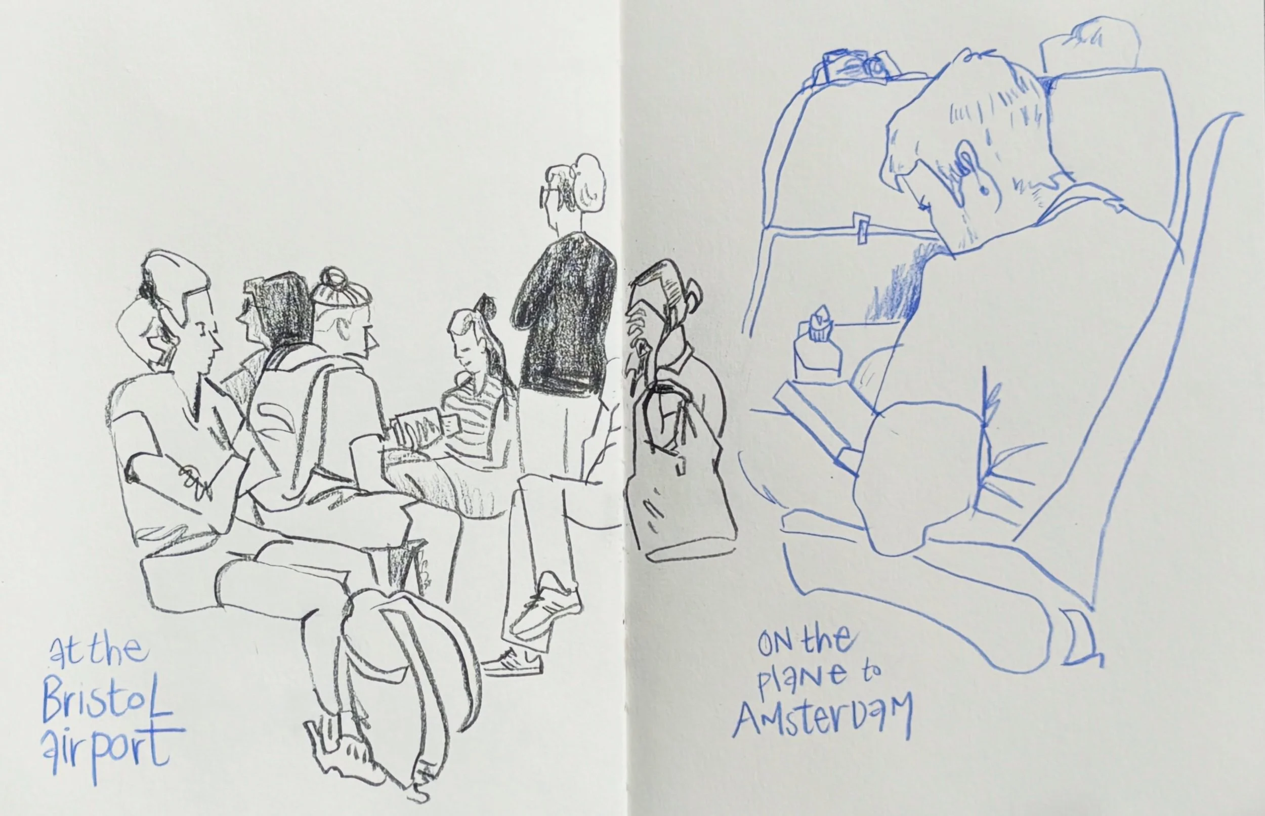 After a week of fanatically drawing in Bristol, UK, I am back home again. 

Lots of pages to be scanned, many thoughts, ideas techniques and approaches to be digested. 

Happy sunday!