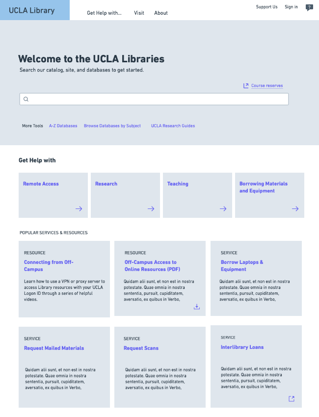 Round One Clickable Prototype used for usability testing. Designed by Emmi Laakso