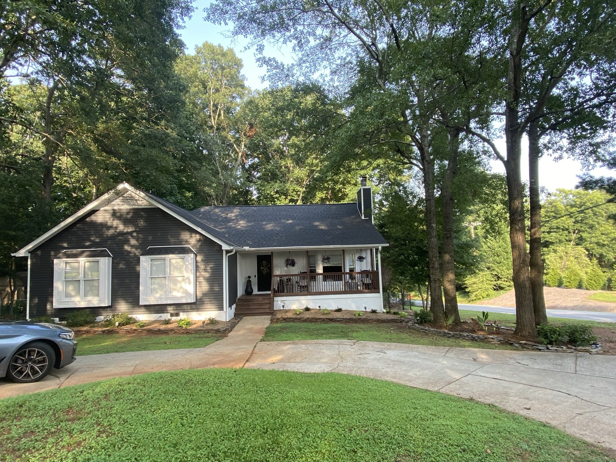 A lot of work makes a beautiful landscape!