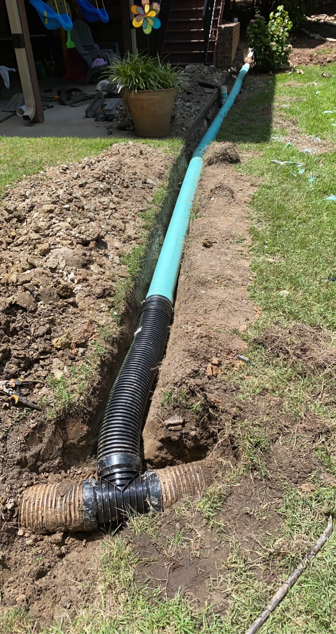 The riverbed in the very first photo feeds into this!