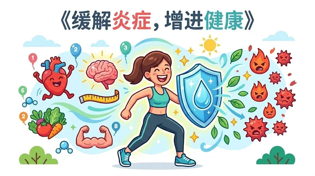 缓解炎症，增进健康