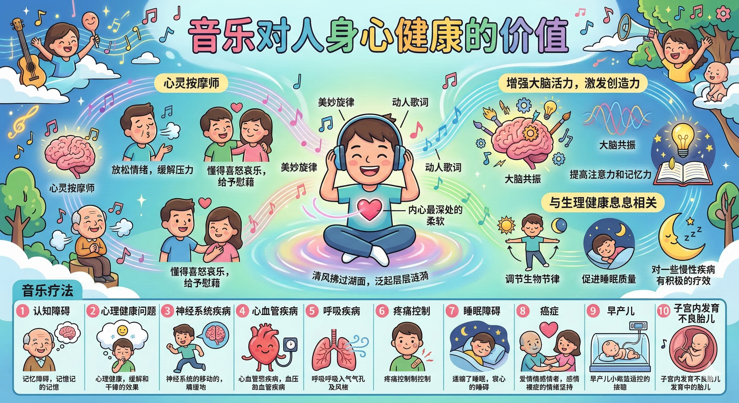 音乐对人身心健康的价值