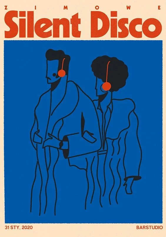Silent Disco Poster