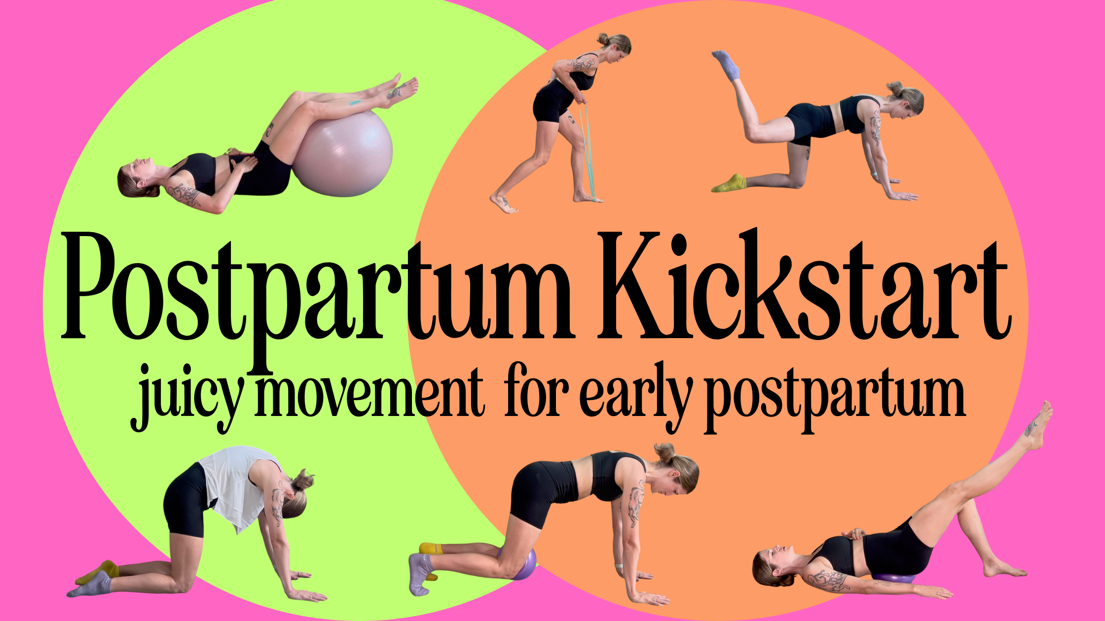 Postpartum healing program