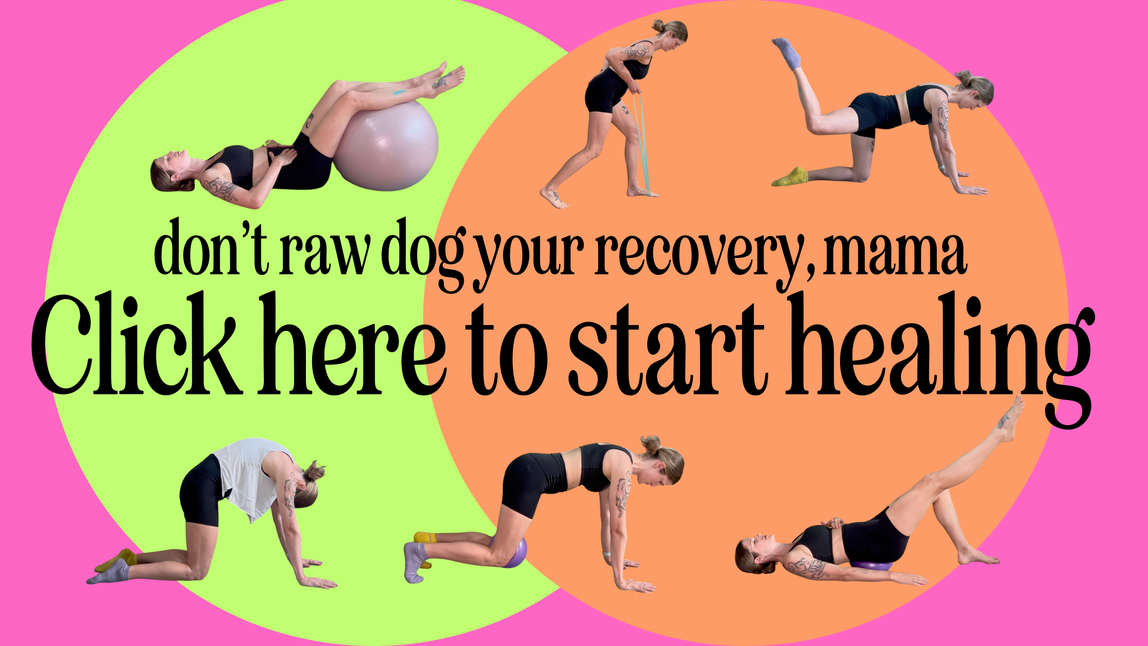 Postpartum recovery plan