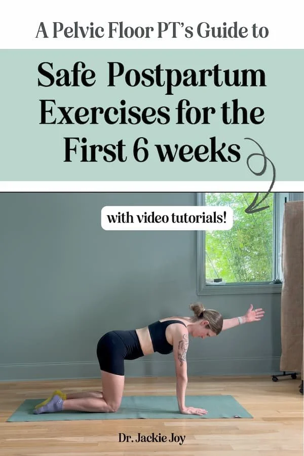 early postpartum exercises