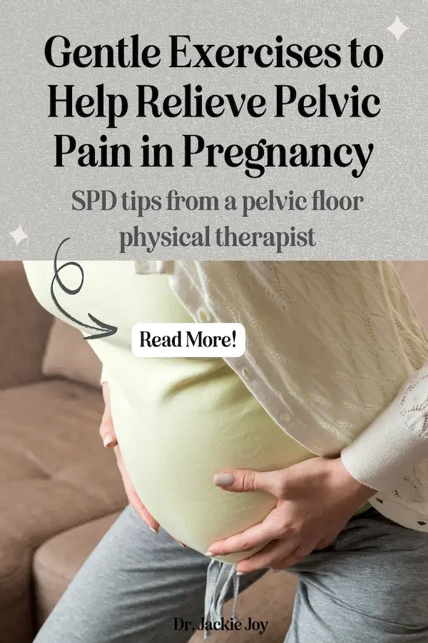 Learn three of the best movements for stabilizing your pelvis, easing pressure, and managing symptoms naturally. Includes tips for safe stretching, strengthening, and everyday relief. Get more insight at drjackiejoy.com.