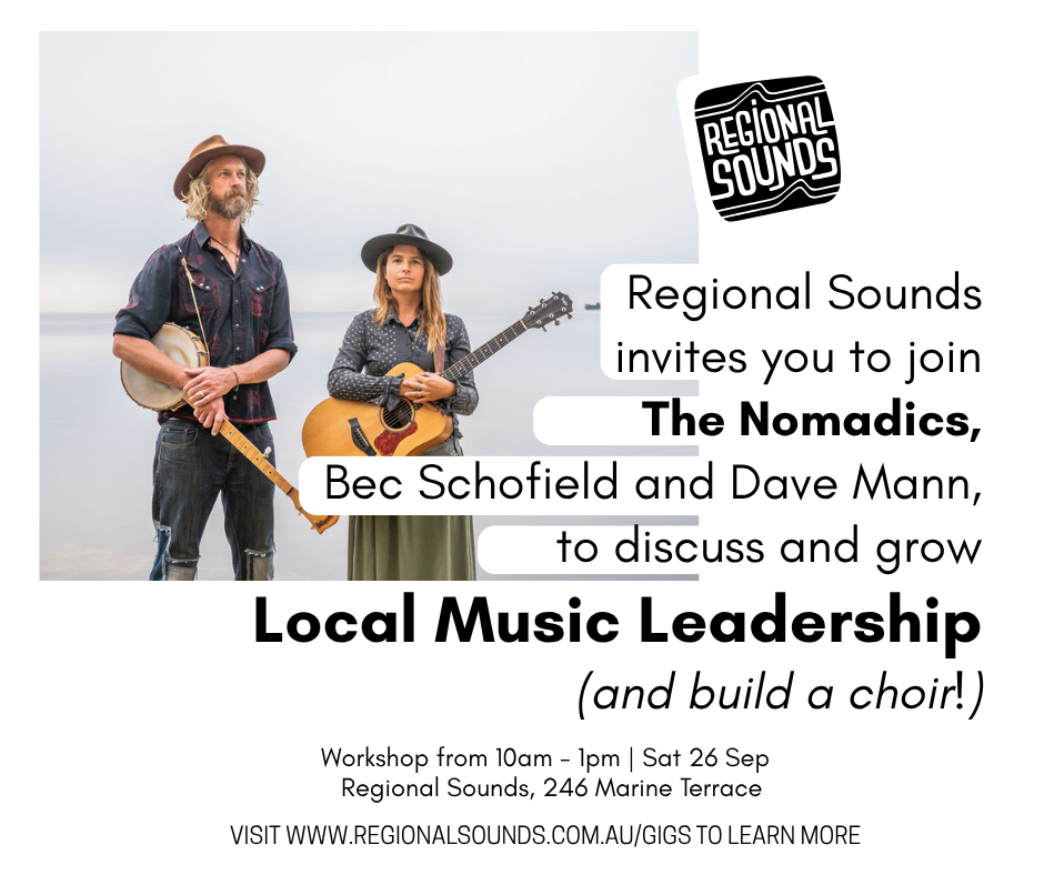 WORKSHOP | Local Music Leadership