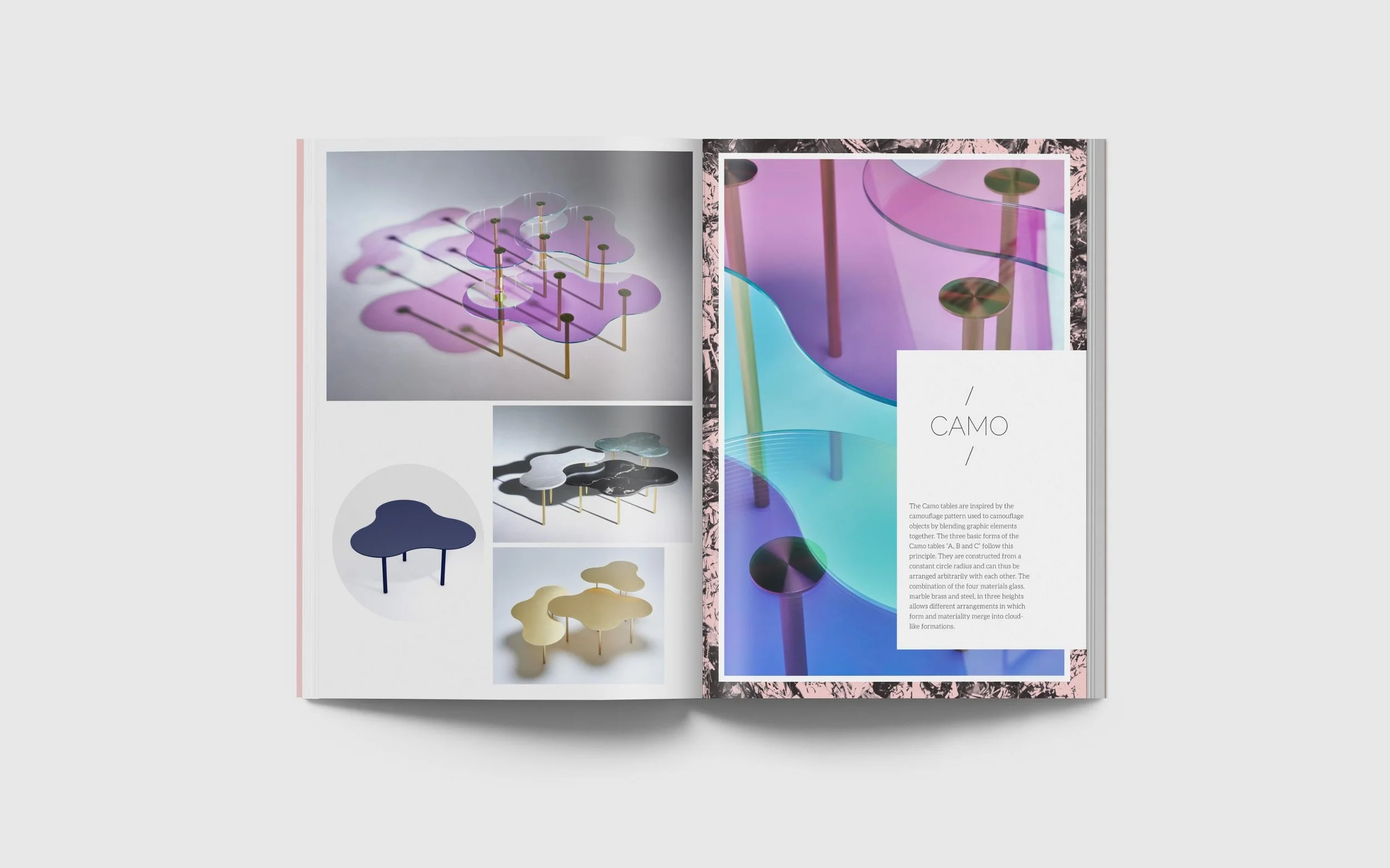 Doppelseite mit Produktfotos im Katalog von NeoCraft