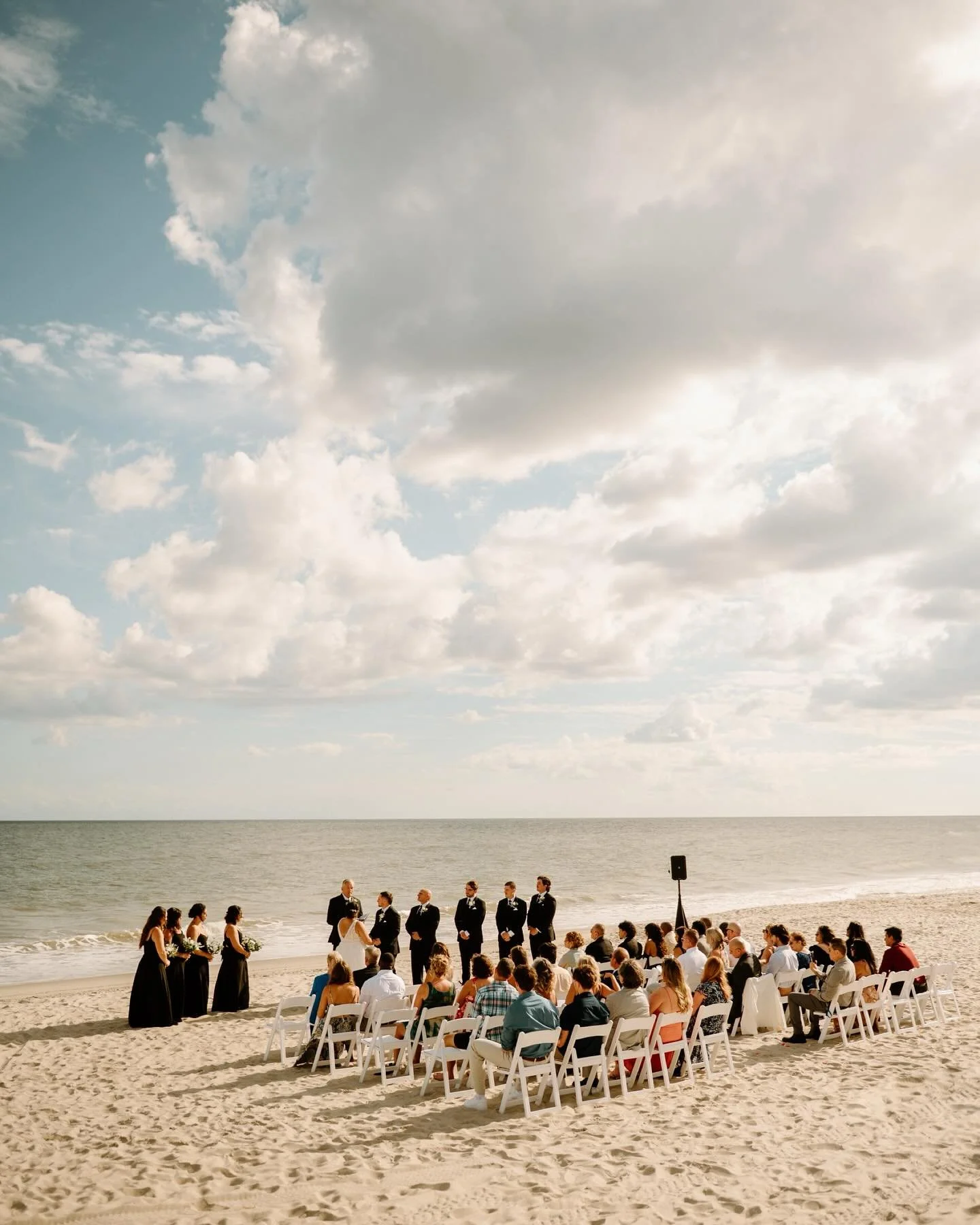 Reliving the greatest labor day spent getting Chelsea &amp; Preston married with their closest friends and family on a little North Carolina beach 🌊🐚

-

-
small beach elopements, Carolina weddings, South Carolina weddings, North Carolina weddings,