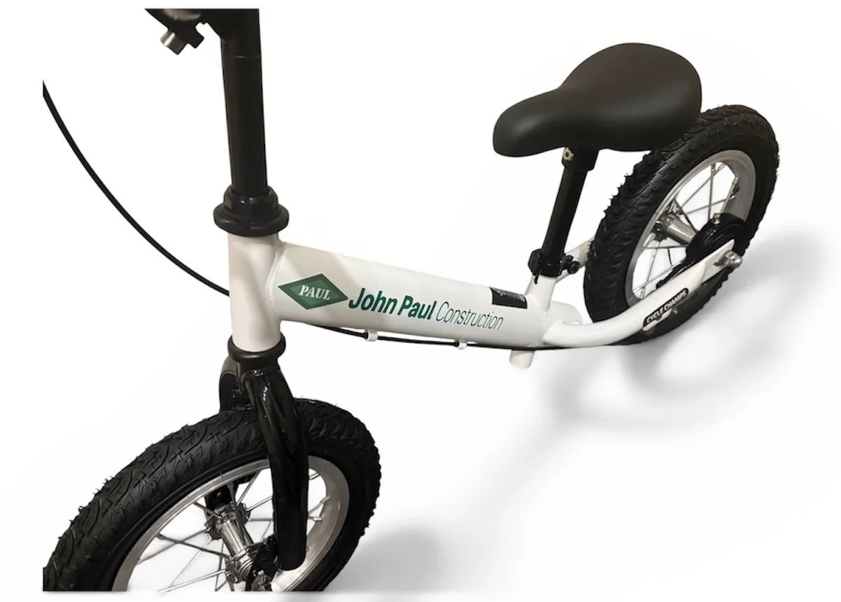 John Paul Construction Sponsors Balance Bike Education for Newport Schools | Cycle Champs Ltd