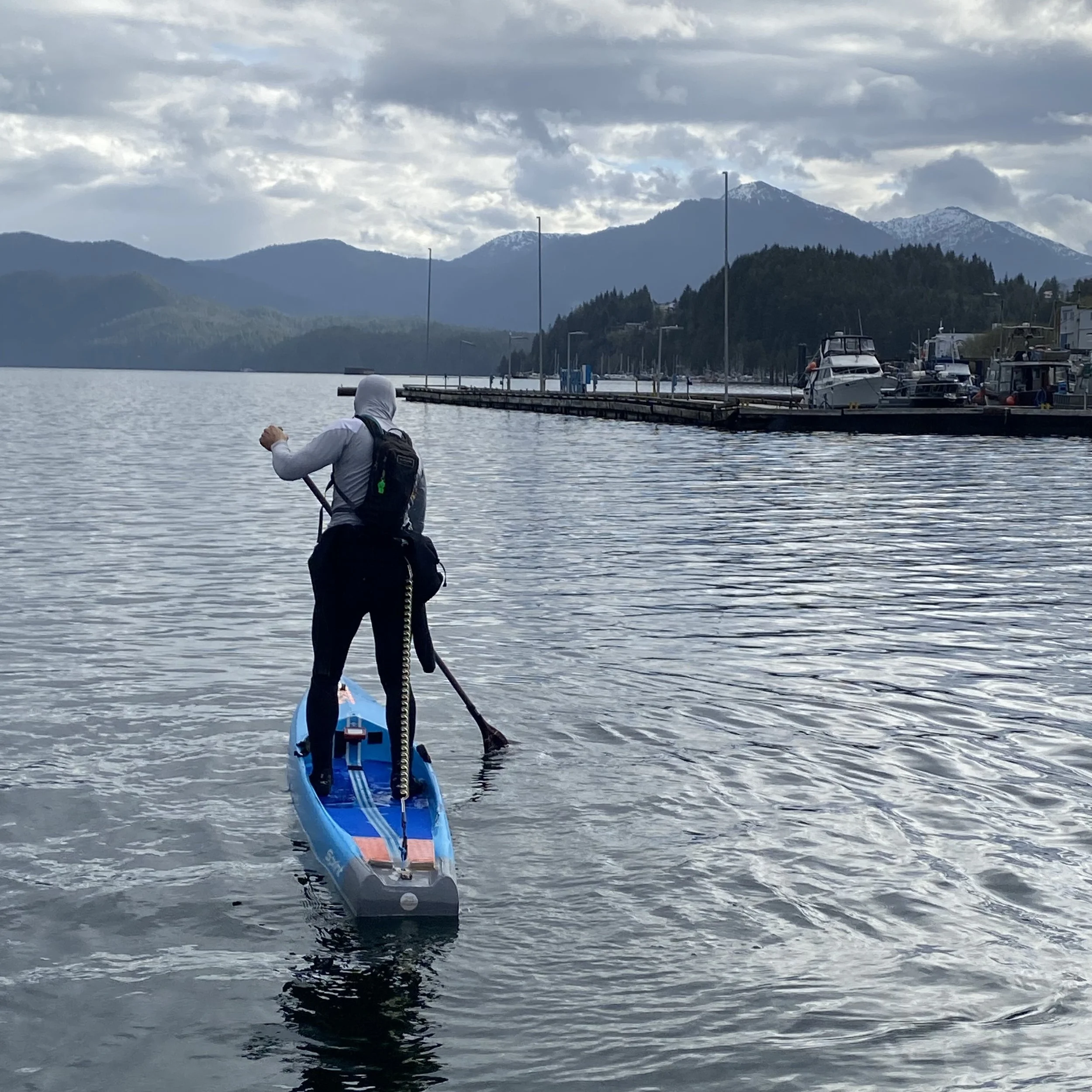 Volunteer Dallas Allison's Hiking for Hospice 2024 raising funds by Pledging to Paddle