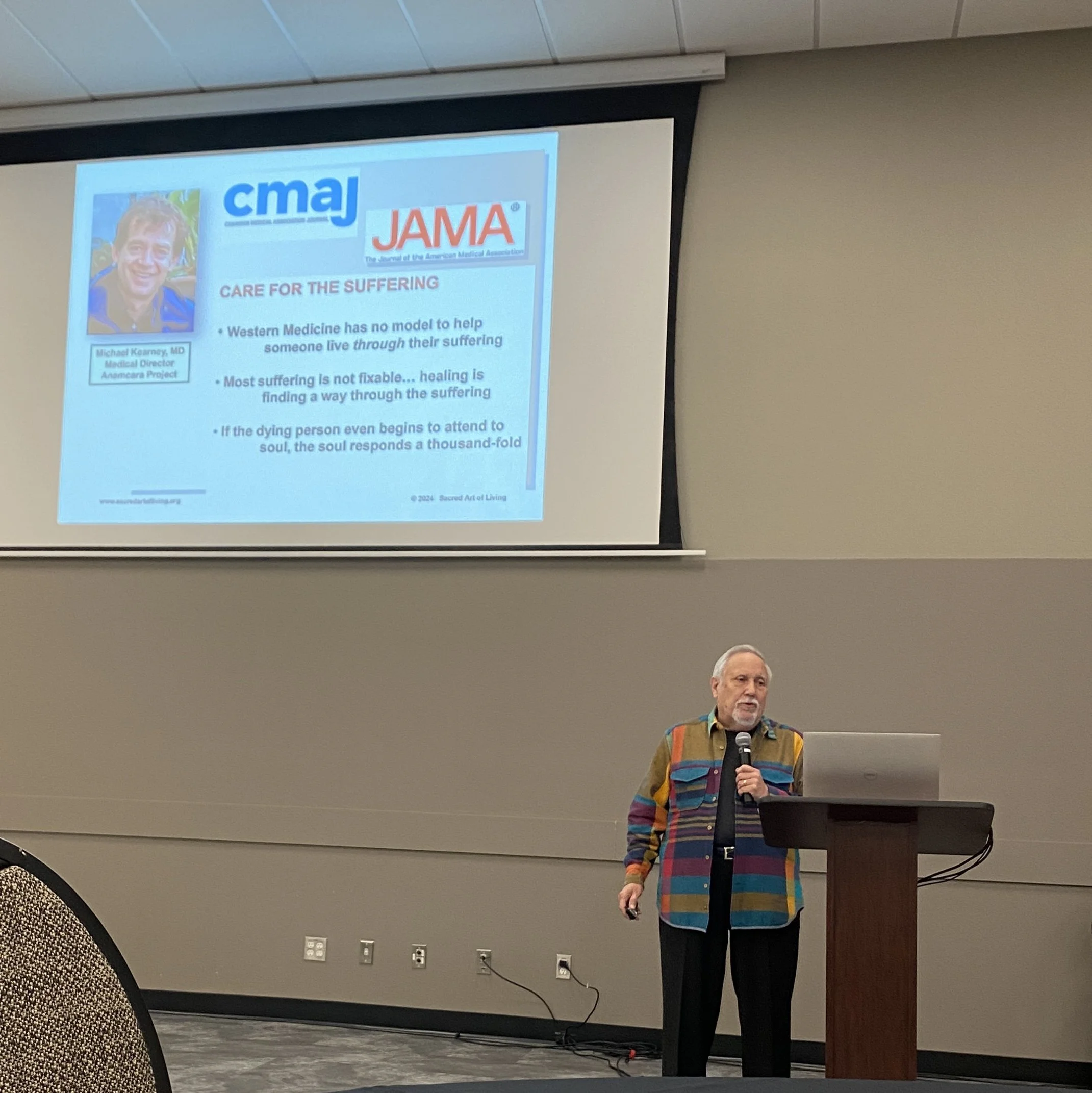 2024 Hospice Education Days keynote speaker, Richard Grove