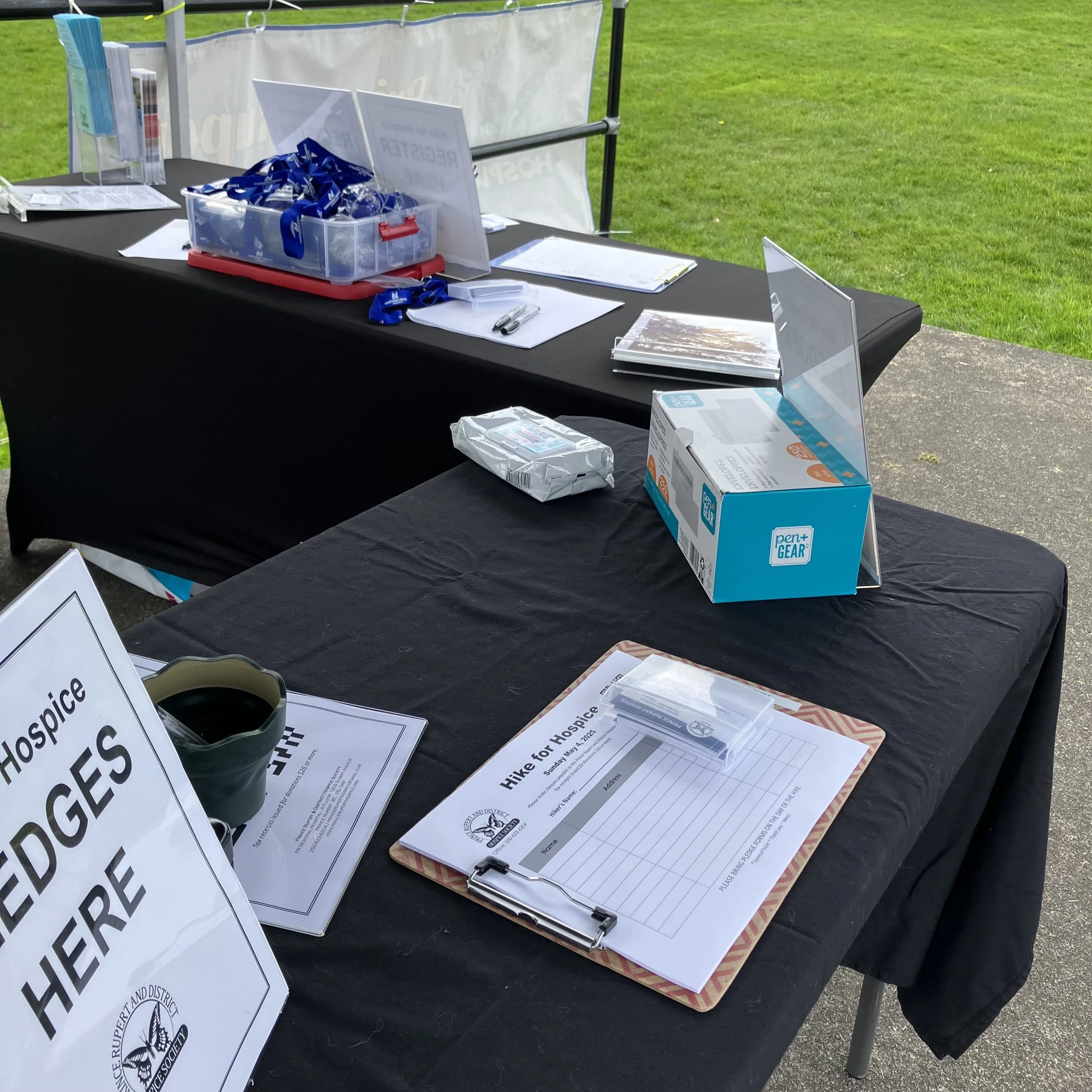 Hike for Hospice 2025 - Getting ready! (May 4)