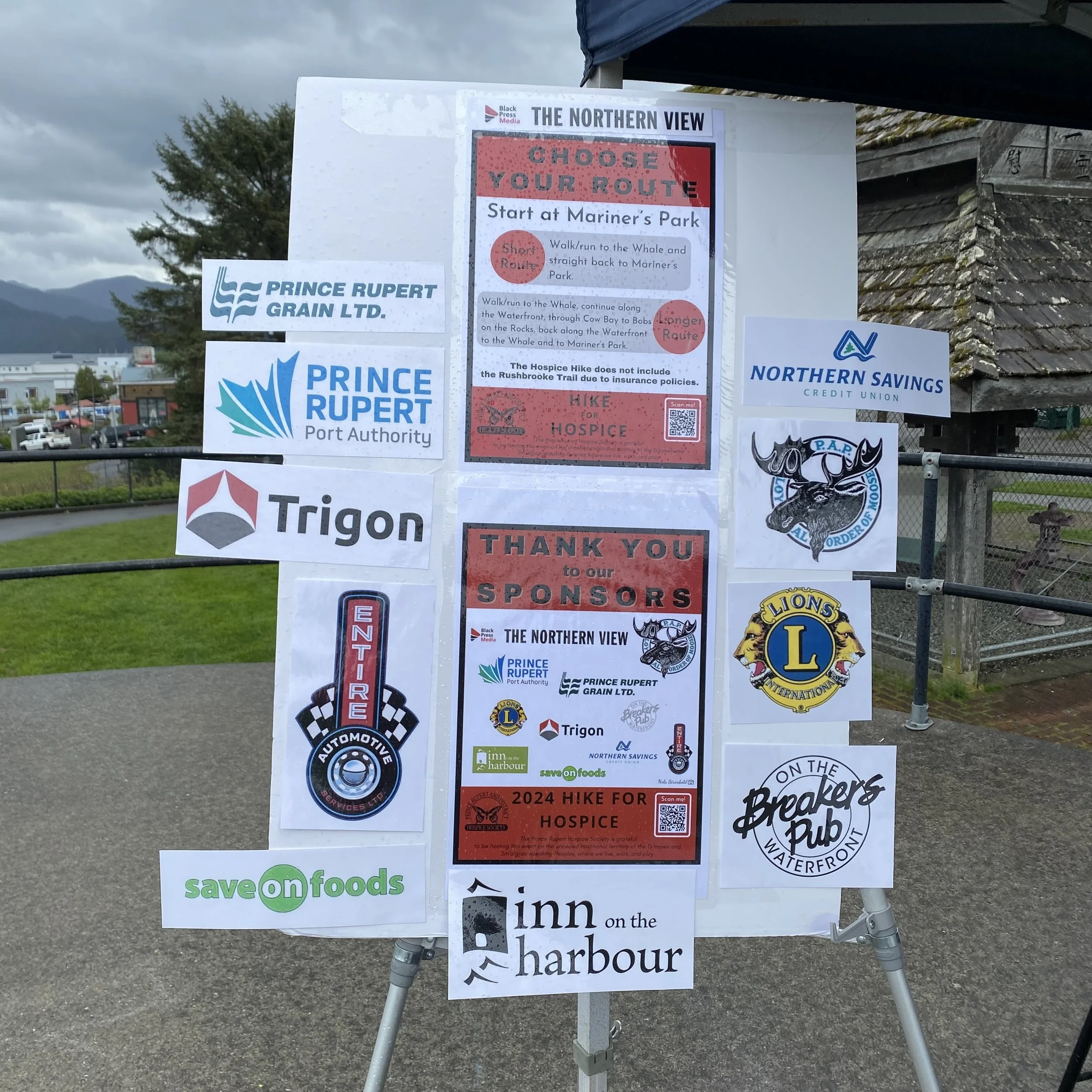 Hike for Hospice 2024 Sponsors and Routes