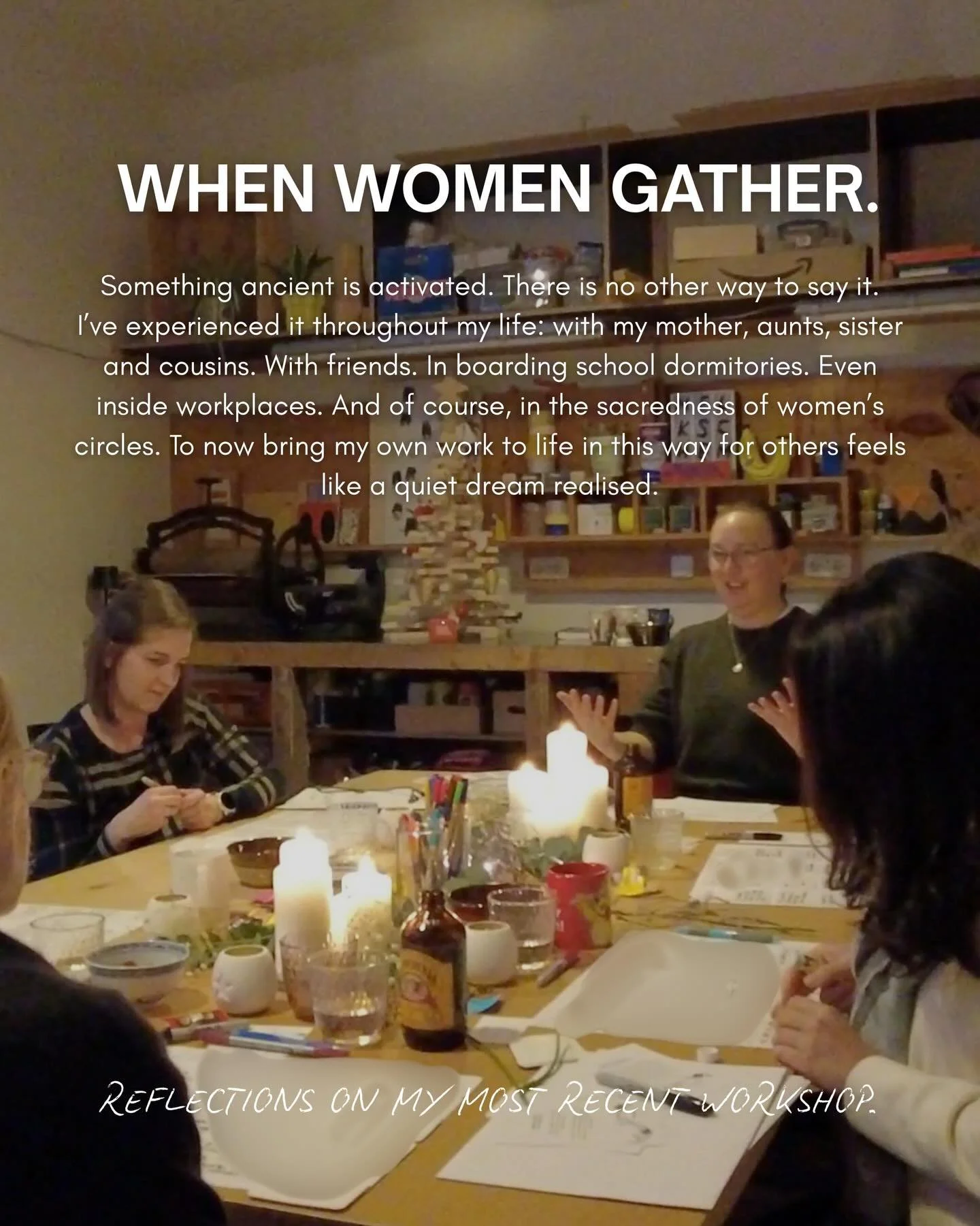 The conversations from Saturday are still sitting beautifully within me. It was a really special afternoon&hellip; 🩷

We all share so much more - pain, joy, confusion, aliveness - than we realise. Life is so busy. But stopping for a few hours to ack