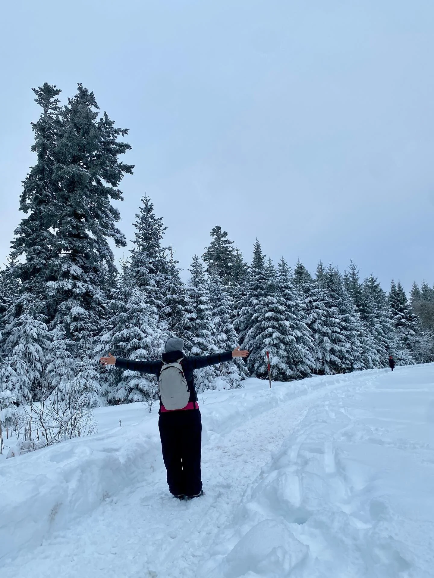 Sundays in Germany have become my favourite day. 

Everything is closed - this took some getting used to - but it offers time and space for life&rsquo;s lovely things.

Like heading into the Black Forest for some snow wandering for the afternoon. 

T