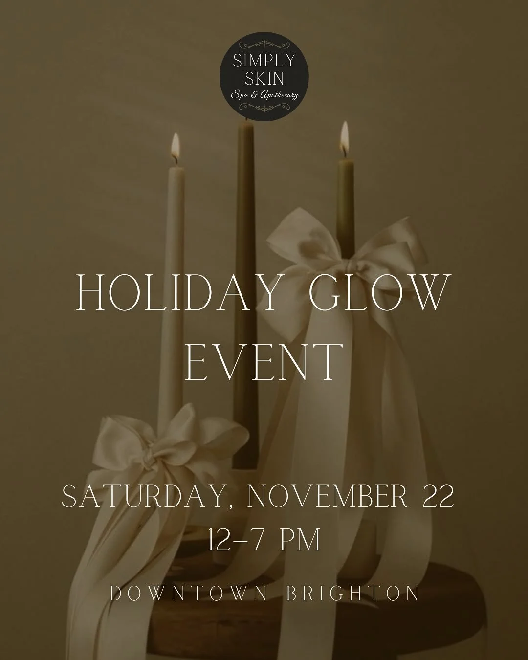 ✨ Brighton&rsquo;s Holiday Glow is almost here! ✨ We&rsquo;re kicking off the season in the most magical way &mdash; with downtown Brighton lit up in stunning lights, festive energy, and the beloved Christmas Market on Main Street. 🎄💫
In honor of t