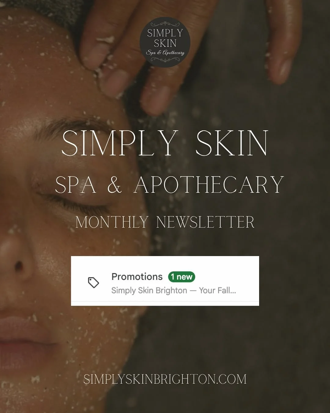 If you&rsquo;ve been missing our updates, specials, and event announcements&hellip; they might be landing in your Promotions folder! 📩💛
Be sure to take a peek so you stay in the loop with everything happening at Simply Skin &mdash; from seasonal tr
