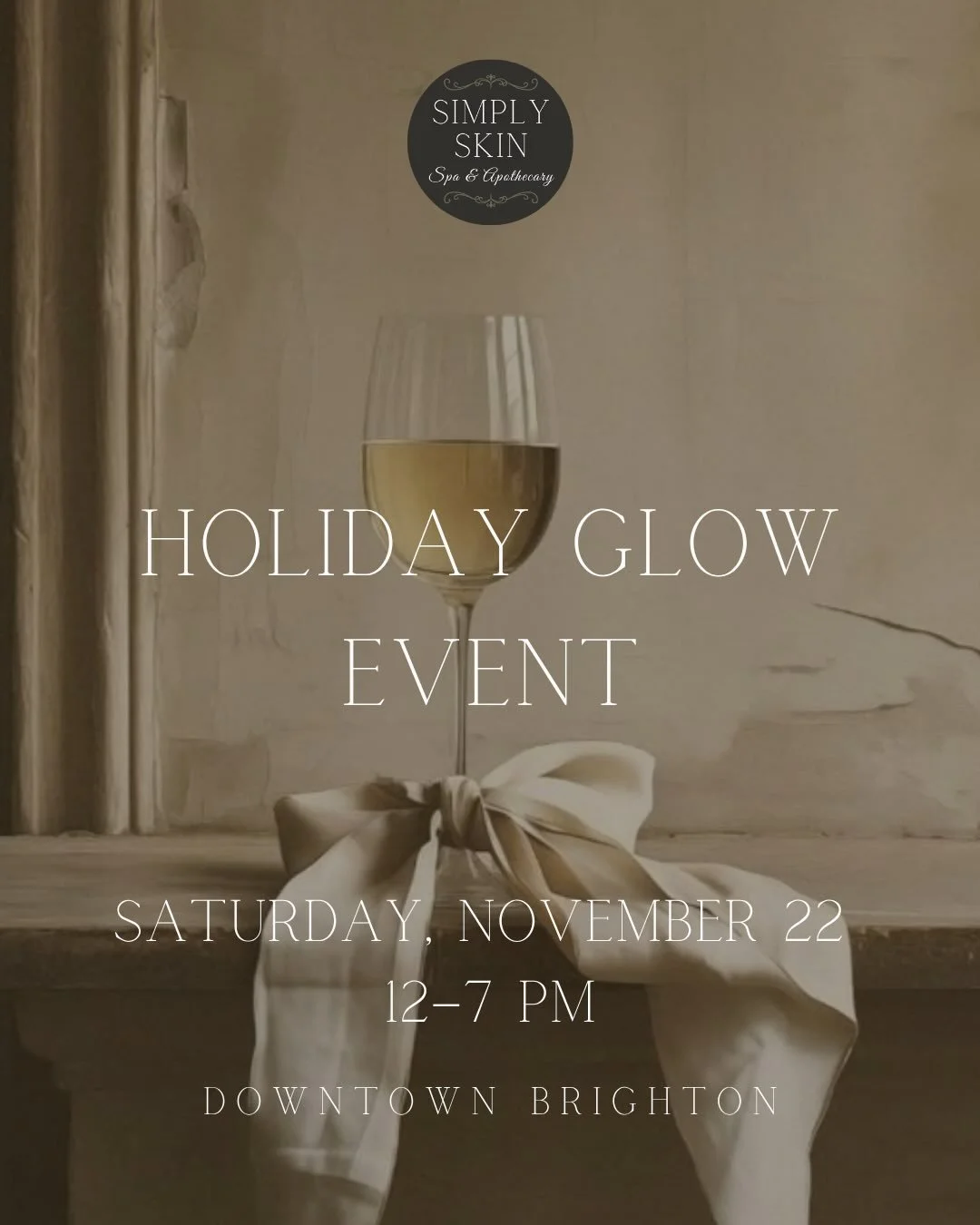 ✨ Brighton&rsquo;s Holiday Glow is almost here &mdash; just TWO days till the magic begins!! ✨
Downtown will soon be sparkling with lights, festive energy, and the beloved Christmas Market on Main Street. 🎄💫
To celebrate, Simply Skin is dropping ou