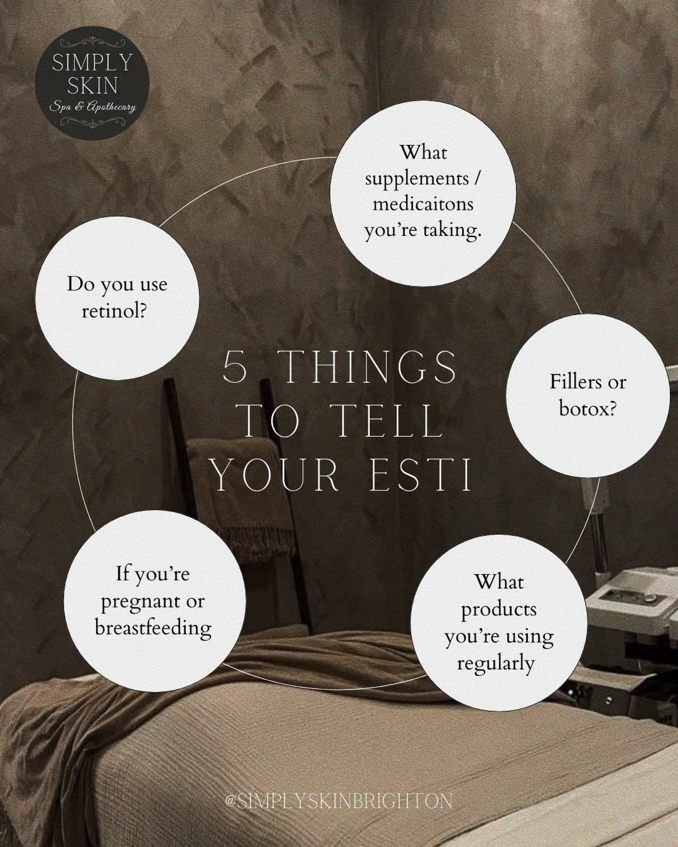 Your skin is unique&mdash;and your treatment should be too.
To create a truly customized experience, we need to understand the full picture before we begin.

Book your self care today! SimplySkinBrighton.com 🌿