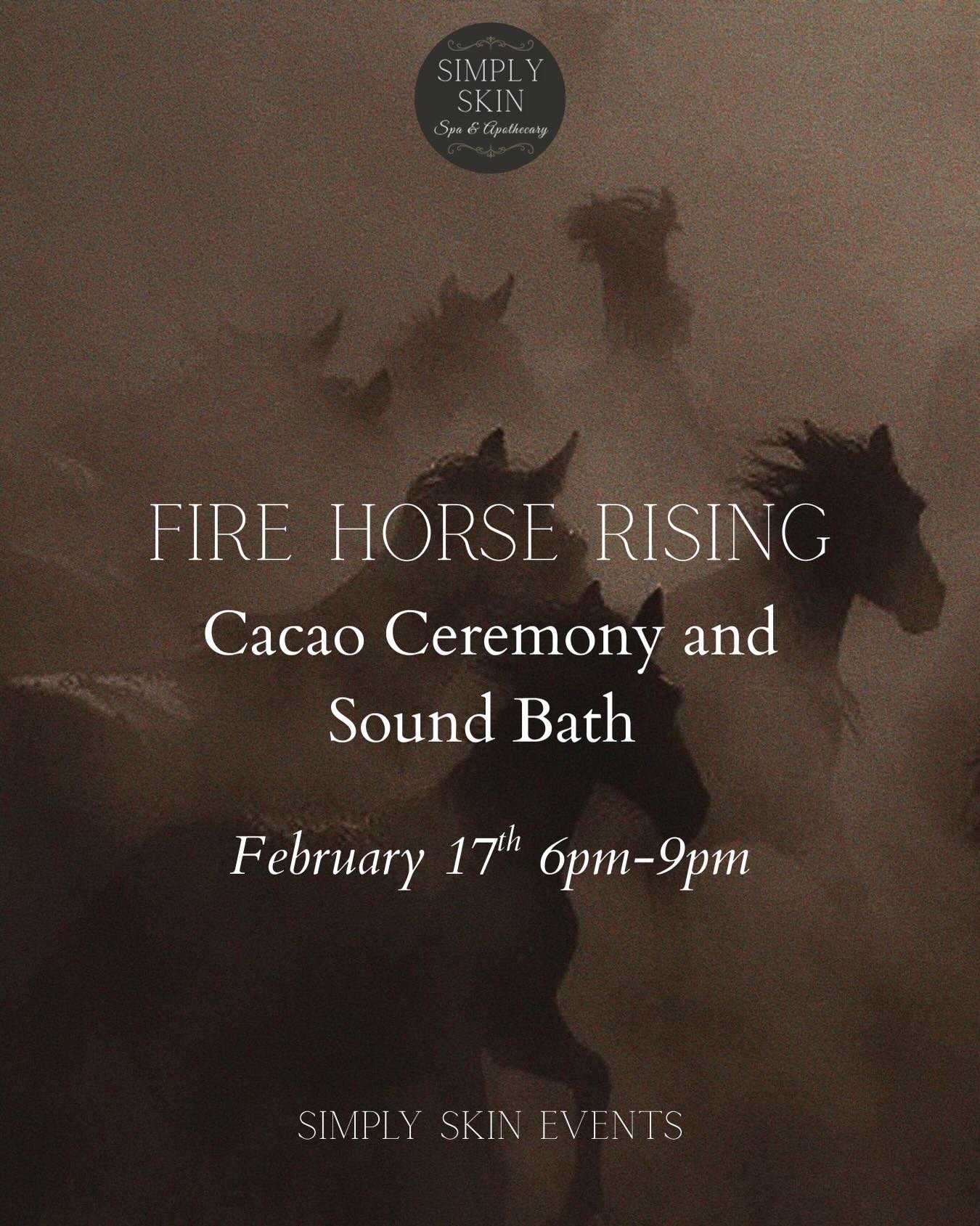 Fire Horse Rising 🔥🐎☕️
Under the stillness of a New Moon and Solar Eclipse, we gather to consciously close one cycle and ignite another.

This ceremony marks the transition out of the Year of the Snake &mdash; a time of shedding, deep healing, and 