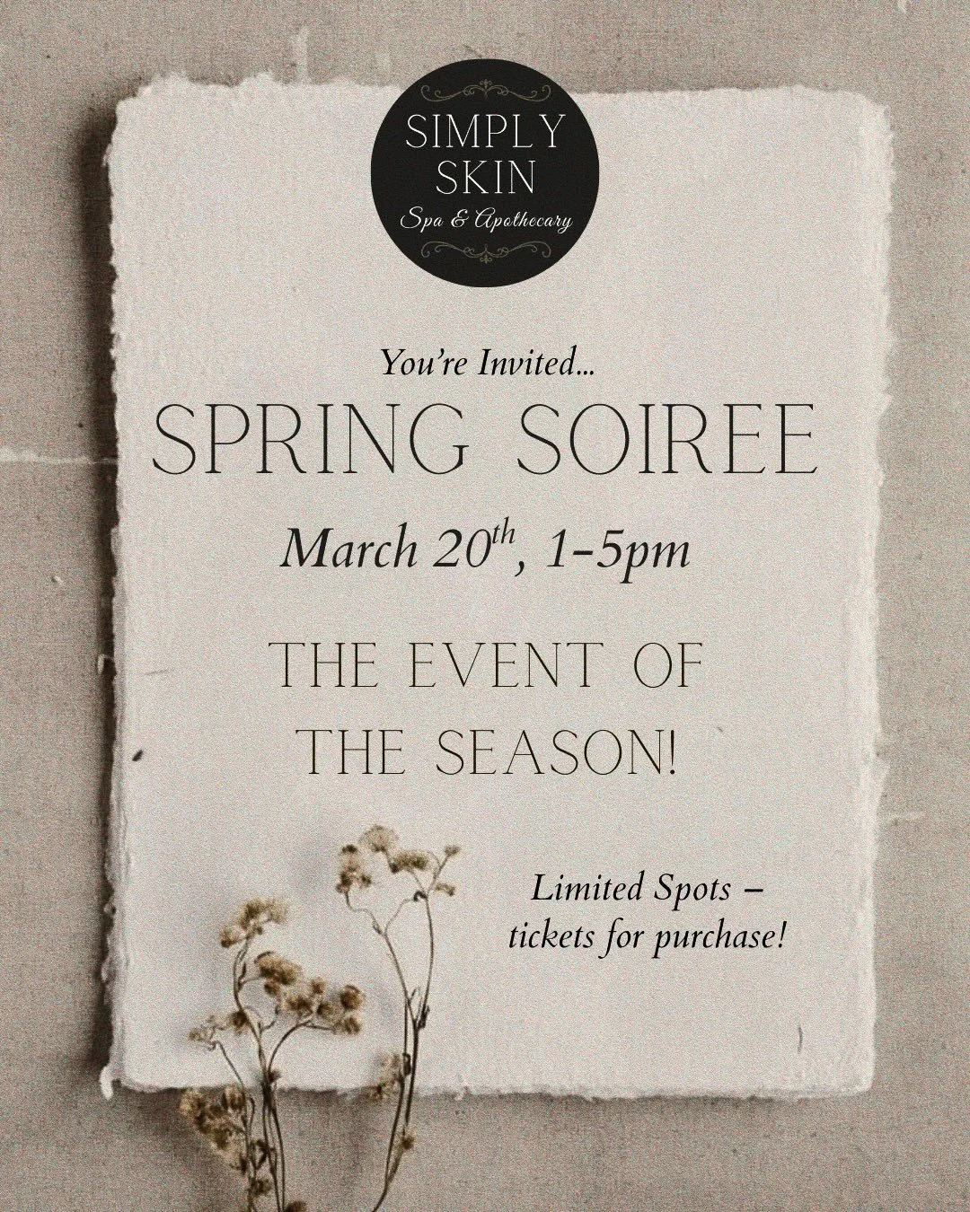 Friday, March 20th | 1:00 PM &ndash; 5:00 PM
Limited to 40 Guests

An intimate, curated afternoon where regenerative medicine, advanced skincare, and energetic alignment come together in one elevated equinox gathering.

Balance. Beauty. Becoming. 
Bo