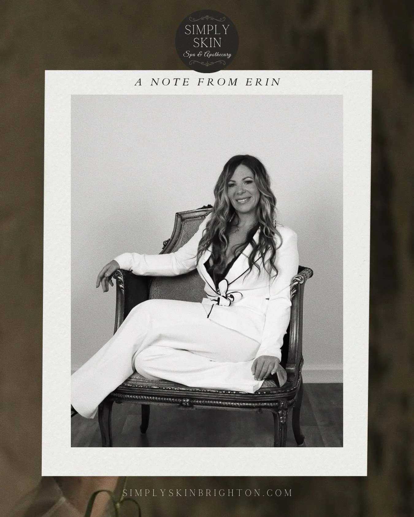 &ldquo;Spring has always felt like a return to balance for  me&hellip; a quiet shift from winter&rsquo;s inward reflection into renewed vitality and light. At Simply Skin, we believe beauty is both science and soul. It is cellular health and nervous 