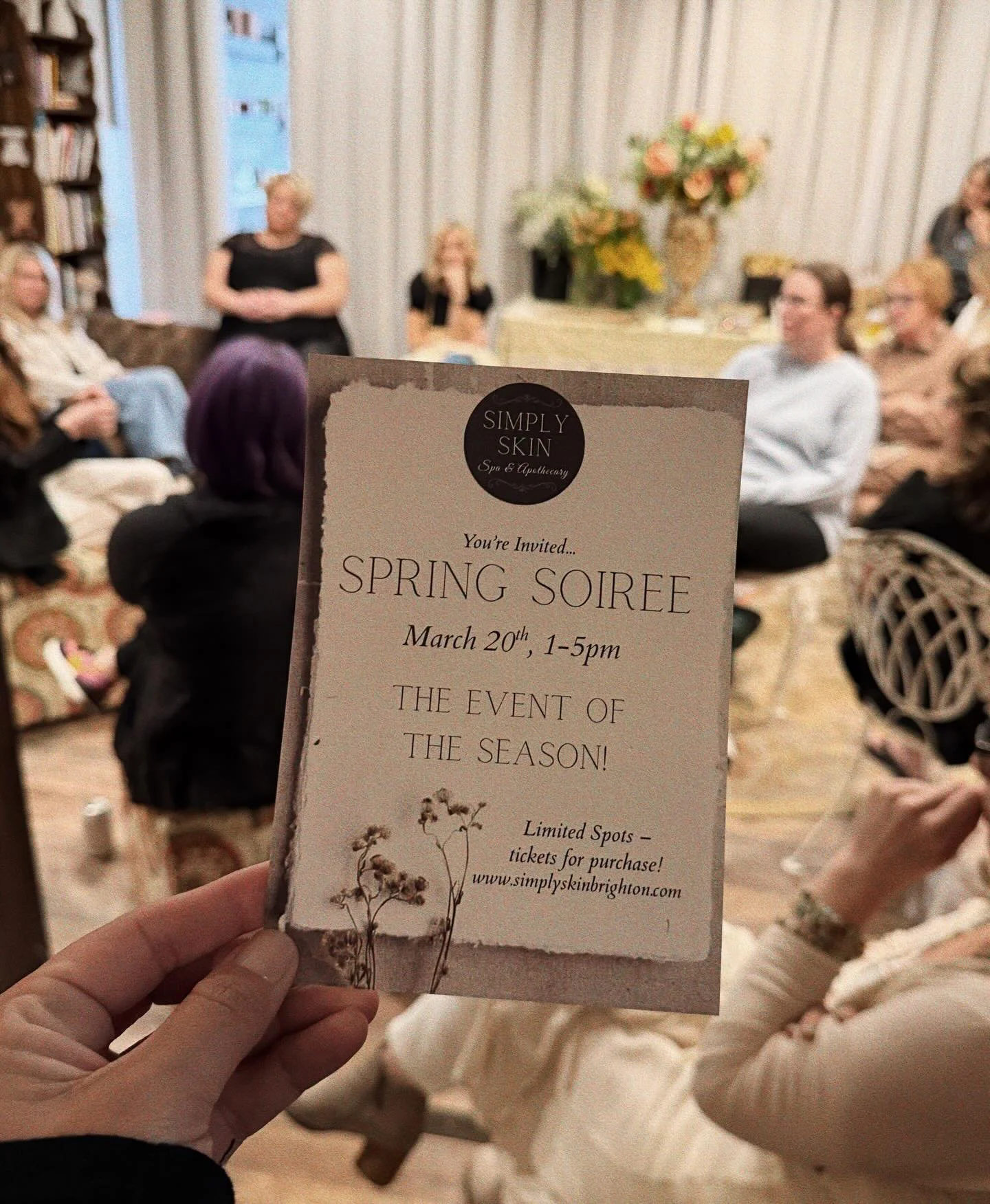 Thank you so much to everyone who came out to our Spring Soir&eacute;e yesterday 🤍✨

It was such a beautiful day filled with connection, education, and mini sessions &mdash; we loved getting to spend that time with each of you and share more about w