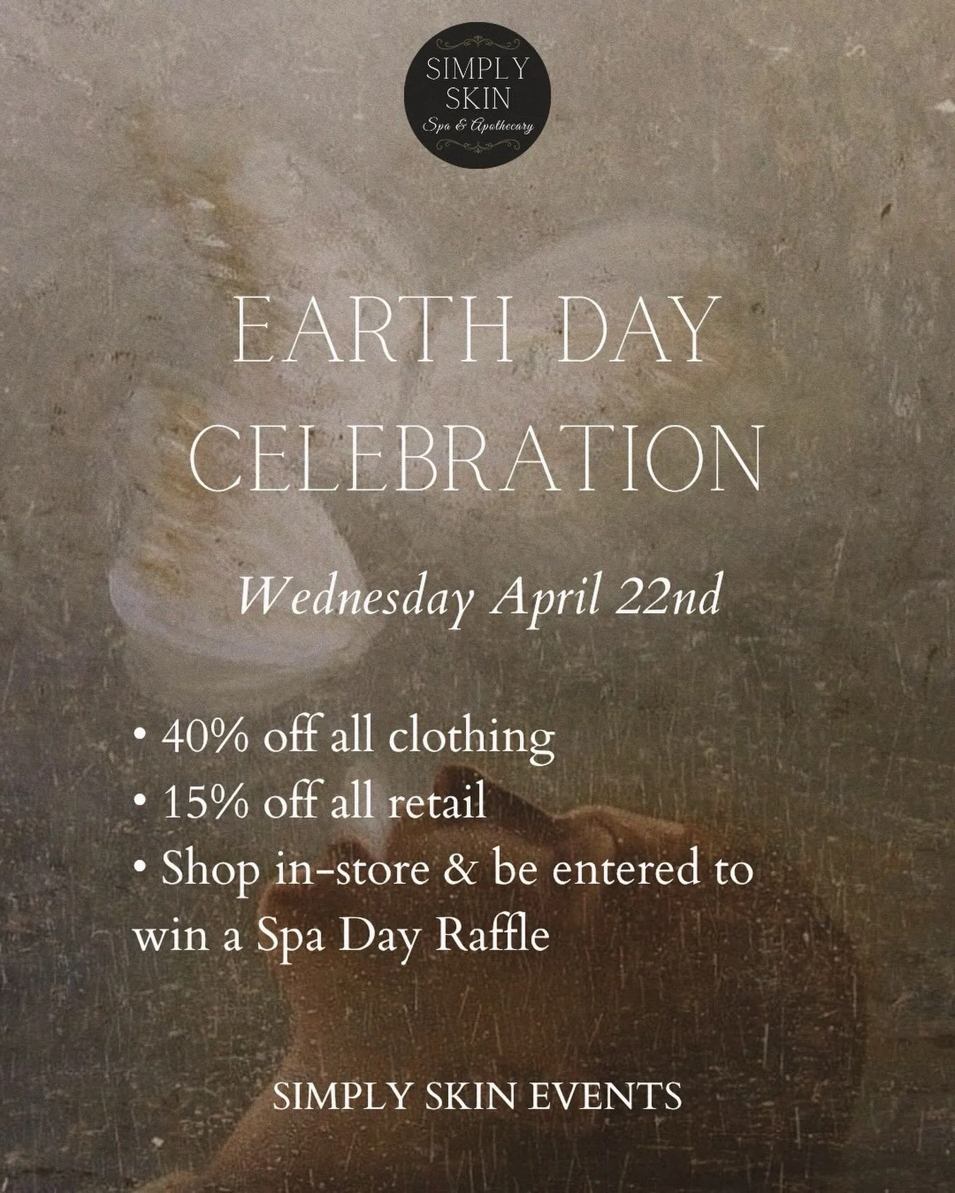 A day rooted in giving back, grounding down, and celebrating the beauty of our planet.
Earth Day Giveaway:
Guess how many trees we&rsquo;ve planted 🌱
Like + share to enter and win an Eminence gift basket!! 

We hope you&rsquo;ll stop by and see us ?