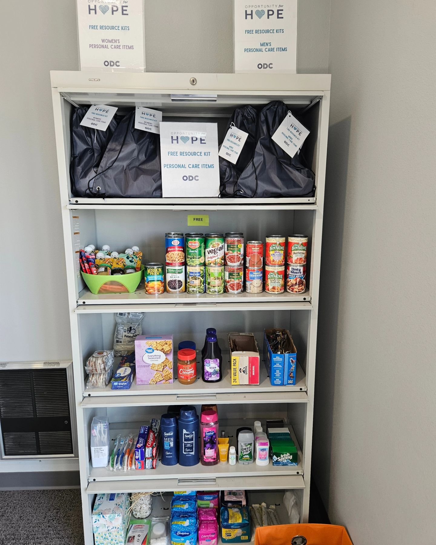 THANK YOU SO MUCH TO EVERYONE WHO DONATED ITEMS TO HELP US STOCK OUR SHELVES! Your donation helps us continue to provide FREE resources to ANYONE who needs them. Resources are available at Opportunity for Hope Mental Health Clinic located at 1191 Hun