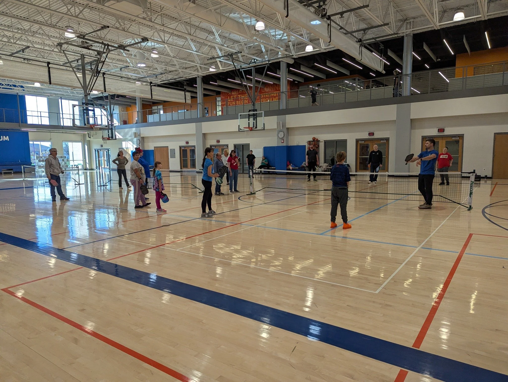 We had a great community turn out co-hosting our Let's Play Pickleball! - Wisconsin Rapids event at @southwoodcountyymca last week! We would like to extend 𝗔 𝗛𝗨𝗚𝗘 𝗦𝗛𝗢𝗨𝗧-𝗢𝗨𝗧 &amp; 𝗧𝗛𝗔𝗡𝗞 𝗬𝗢𝗨 to the amazing YMCA staff for leading th