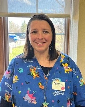 𝗠𝗘𝗘𝗧 𝗟𝗔𝗬𝗟𝗔! She has been working as a Dietary Aide at the Wisconsin Rapids Health Services (WRHS) for the past 7 years! When she first started working with her support team of DVR &amp; ODC Employment Services, she expressed an interest in w